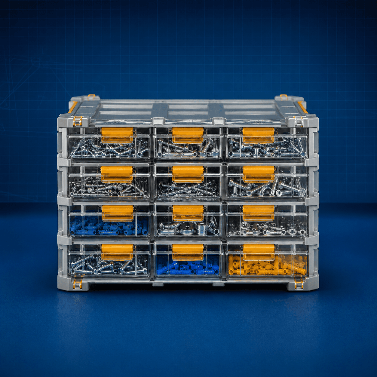 Stackable Hardware Organizer